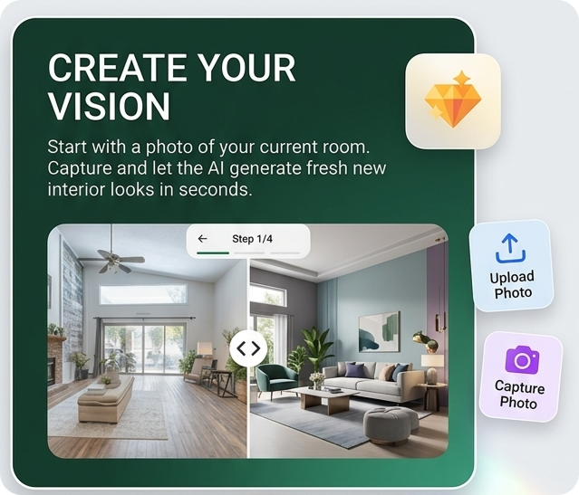 RoomAI Interface 1